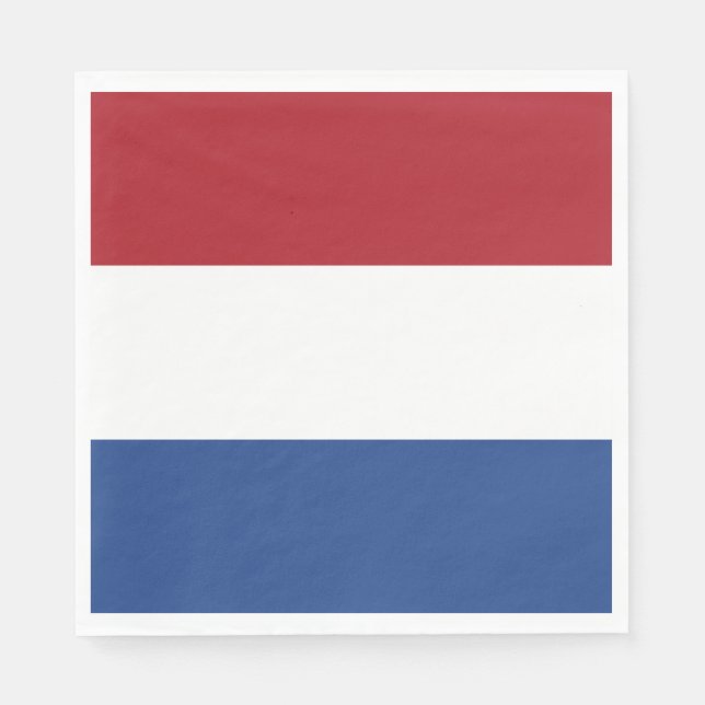 Netherlands Flag Napkin (Front)