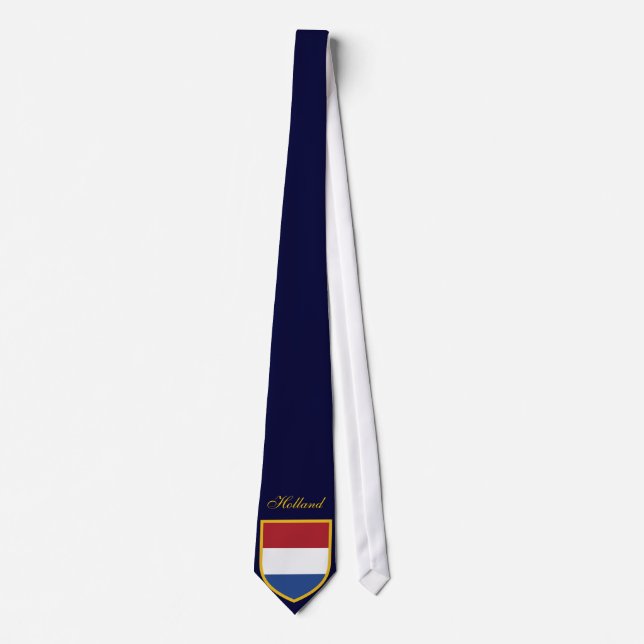 Netherlands Flag Neck Tie (Front)