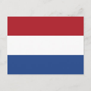 Netherlands, flag postcard