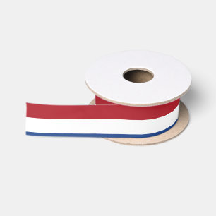 Netherlands Flag Satin Ribbon