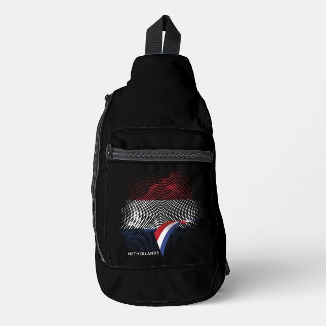 Netherlands flag sling bag (Front)
