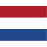 Netherlands Flag Standing Photo Sculpture<br><div class="desc">Flag of Netherlands. Patriotic Dutch flag.</div>