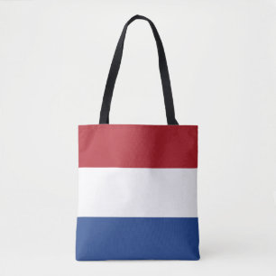 Netherlands Flag stcn Tote Bag