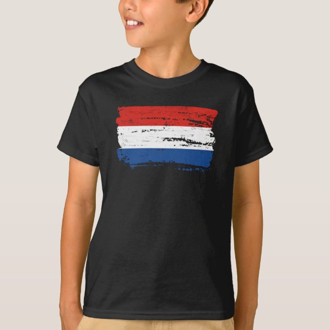 Netherlands Flag T-Shirt (Front)