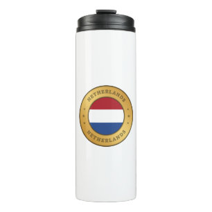 Netherlands Flag Thermal Tumbler