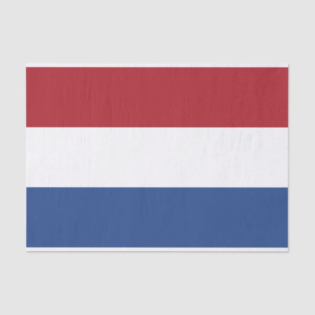 Netherlands Flag Tissue Paper (Front)