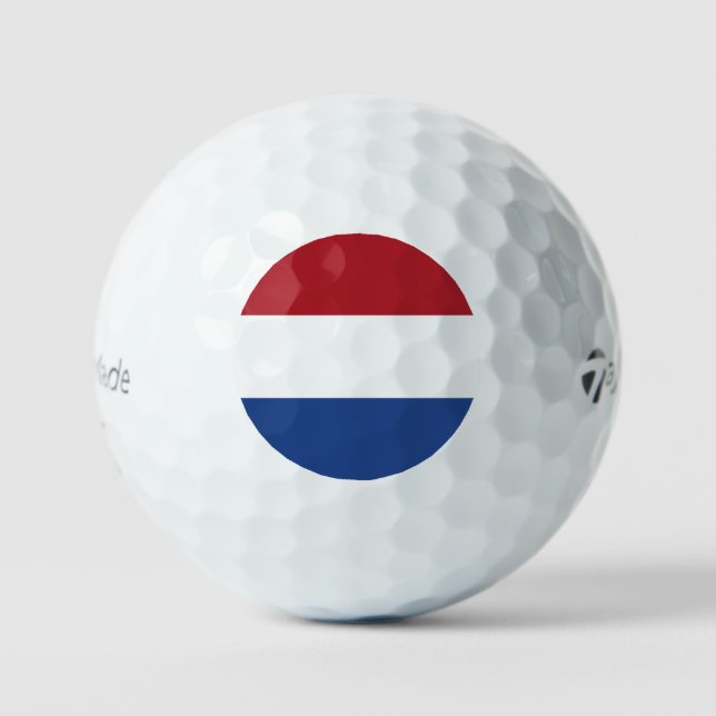 Netherlands Flag tmtp5 gbcnt Golf Balls (Front)