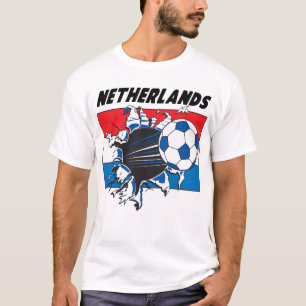 Netherlands Futbol Soccer Team T-Shirt