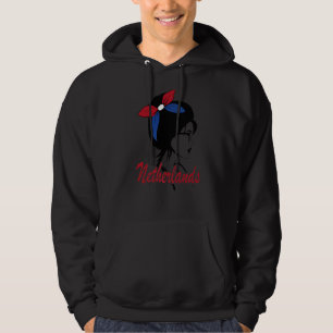 Netherlands Girl Dutch Women Dutchwomen Flag Hoodie