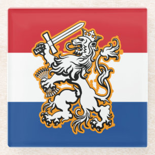 Netherlands Glass Coaster