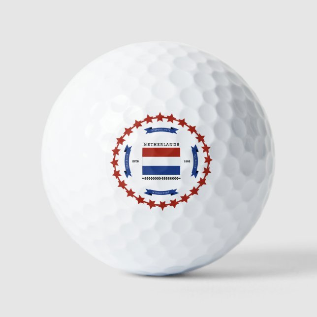 Netherlands Golf Balls (Front)