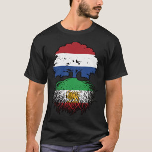 Netherlands Grown Iranian Roots Lion and Sun T-Shirt