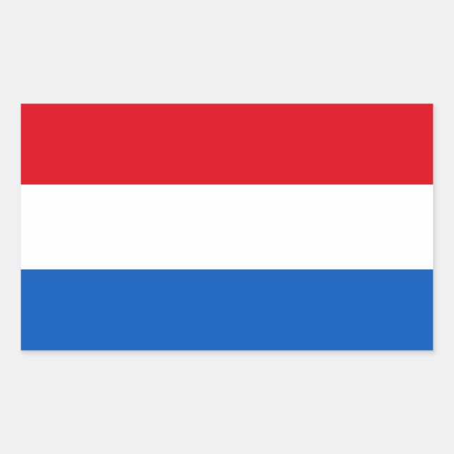 Netherlands Holland Flag Sticker (Front)