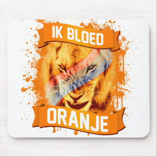 Netherlands "I Bleed Orange" in Dutch Mouse Pad