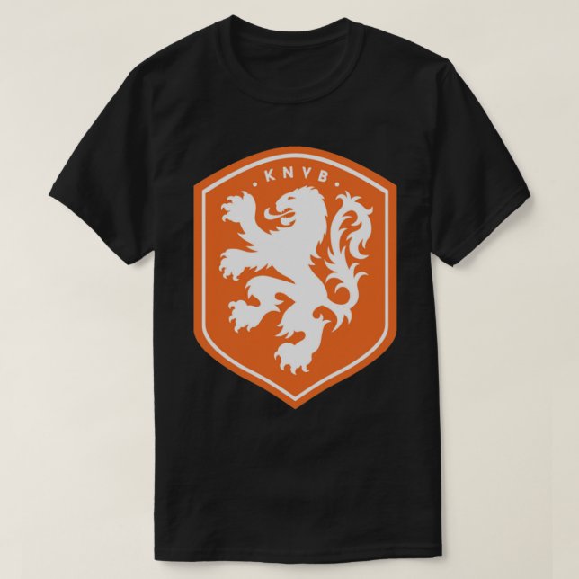 Netherlands Logo Football Team Classic T-Shirt (Design Front)
