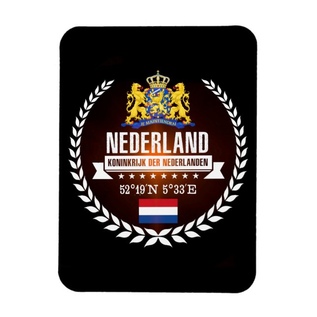 Netherlands Magnet (Vertical)