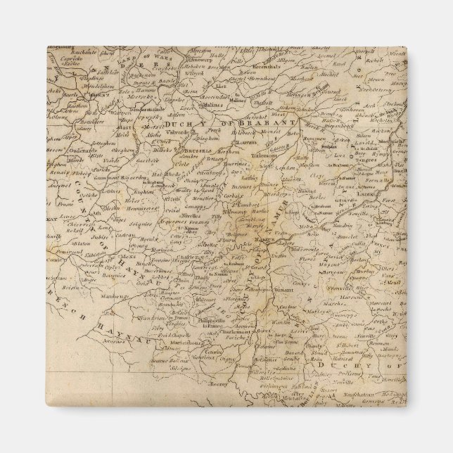 Netherlands Map by Arrowsmith Magnet (Front)