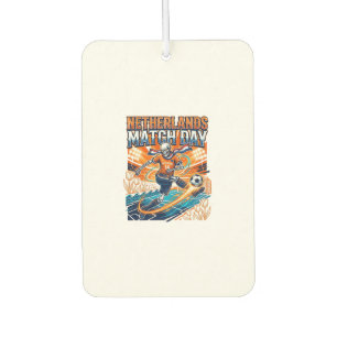Netherlands Match Day Skeleton Striker Nations Hig Air Freshener