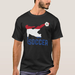 Netherlands National Soccer  Soccer Netherlands Fl T-Shirt