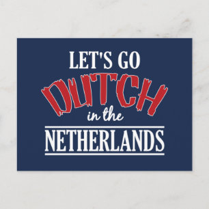 Netherlands postcard, customizable postcard