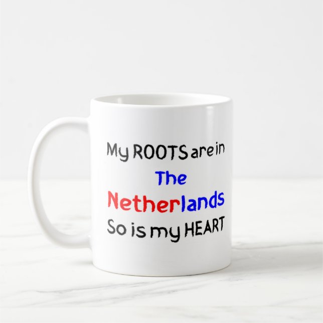 netherlands roots coffee mug (Left)