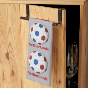 Netherlands Soccer Kitchen Towel