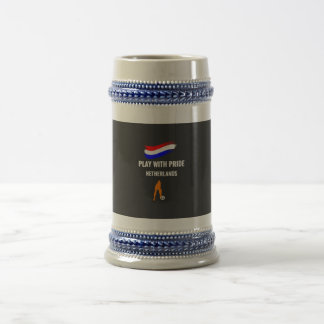 Netherlands Soccer Pride 2026 Jersey Beer Stein