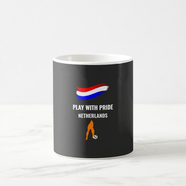 Netherlands Soccer Pride 2026 Jersey Magic Mug (Center)
