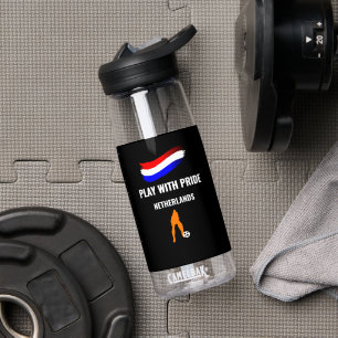 Netherlands Soccer Pride 2026 Jersey Water Bottle