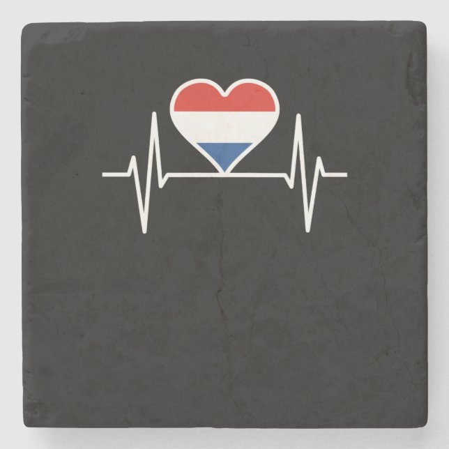 Netherlands Stone Coaster (Front)