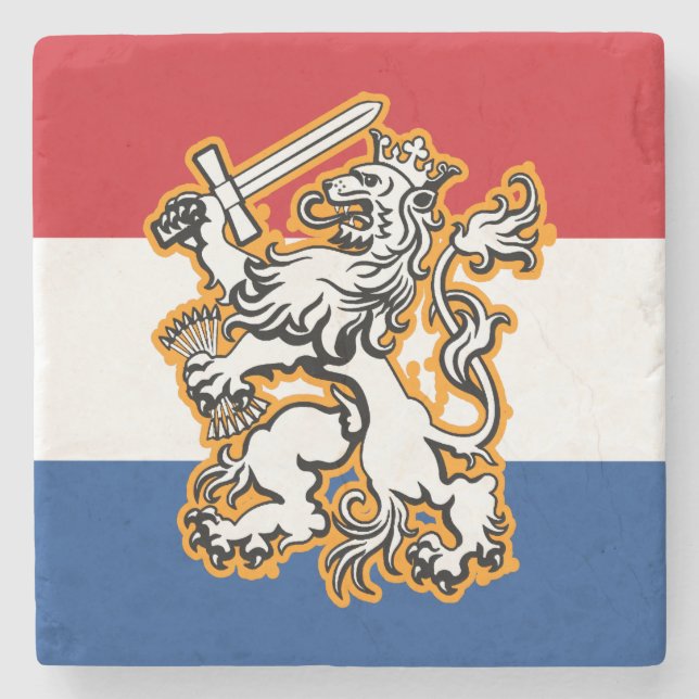 Netherlands Stone Coaster (Front)