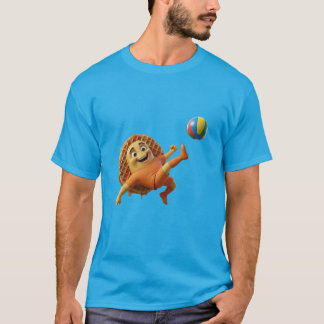 Netherlands Stroopwafel Soccer Mascot - Group F T-Shirt