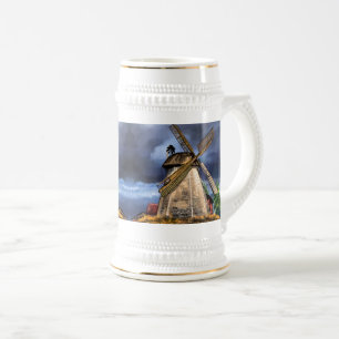 Netherlands Windmill Landscape Beer Stein Gift