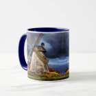 Netherlands Windmill Landscape Mug
