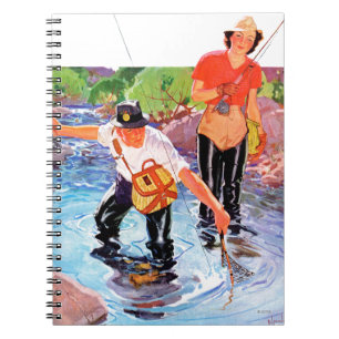 Netting A Fish by R.J. Cavaliere Notebook