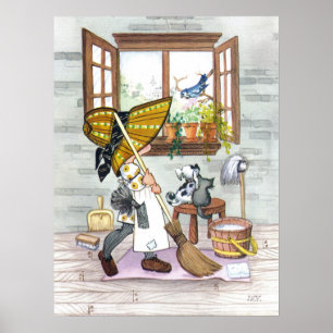 Nettoyage de hobby Holly - Affiche