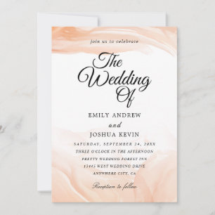 Nettoyage de l'aquarelle   Faire-part de mariage d