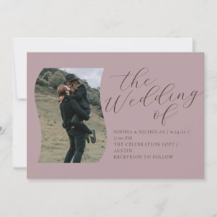 Nettoyer la Faire-part de mariage de calligraphie