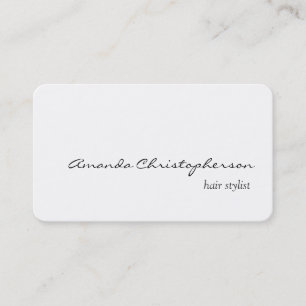 Nettoyer le Carte de visite arrondi