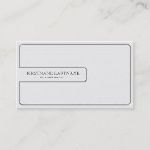 Nettoyer le Carte de visite général blanc