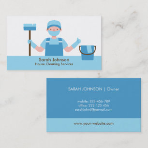 Nettoyeur Avec Carte de visite De Service De Netto