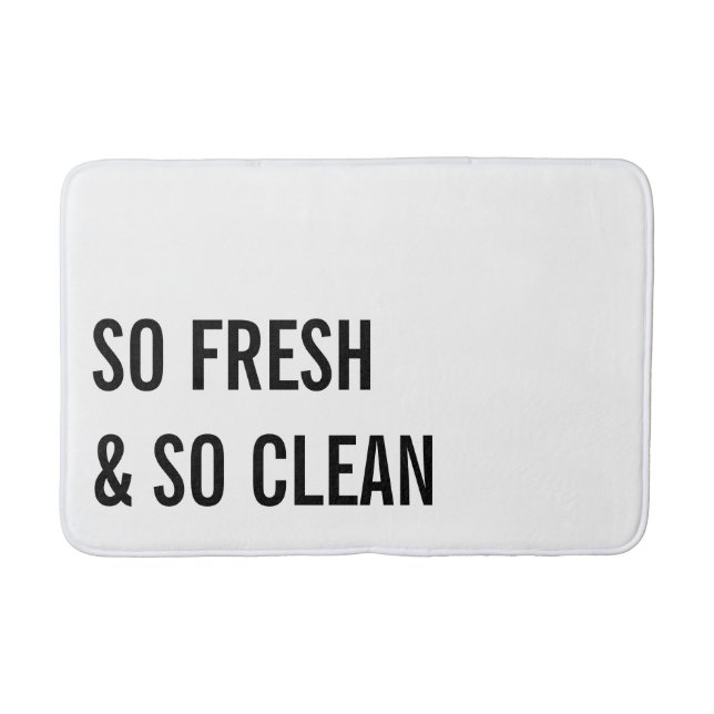 Nettoyez ainsi le tapis de bain (Devant)