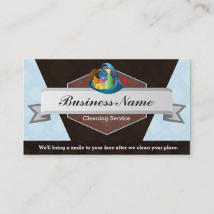 Nettoyez les cartes d'entreprise de services