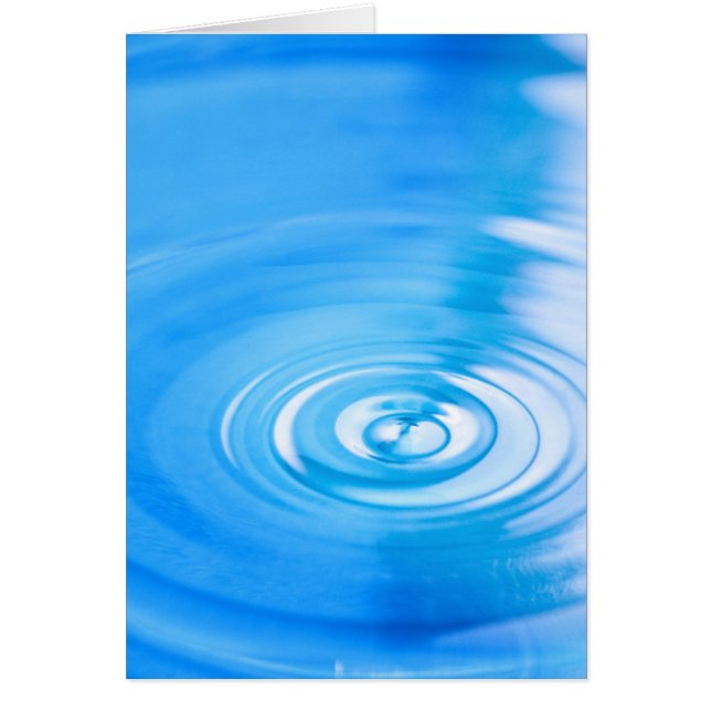 Nettoyez les ondulations de l'eau bleue (Devant)