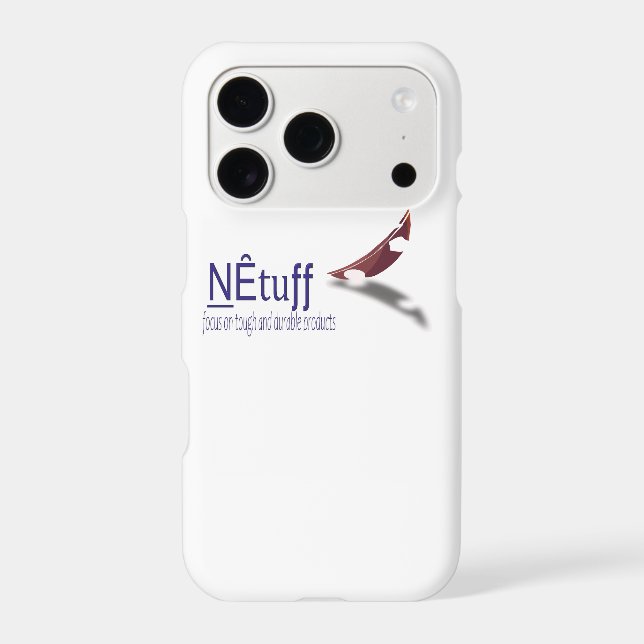 NEtuff – Rugged Tech-Inspired Logo for Phone & Gea (Back)