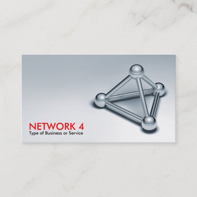 Network 4 business card (Front)
