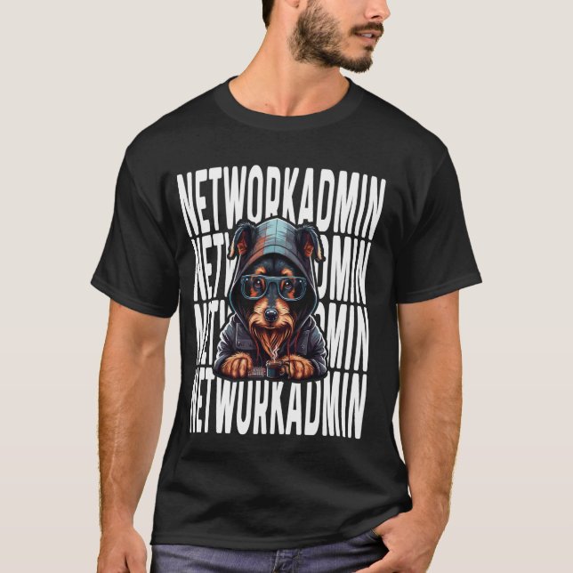 Network Admin Sysadmin network engineer T-Shirt (Front)