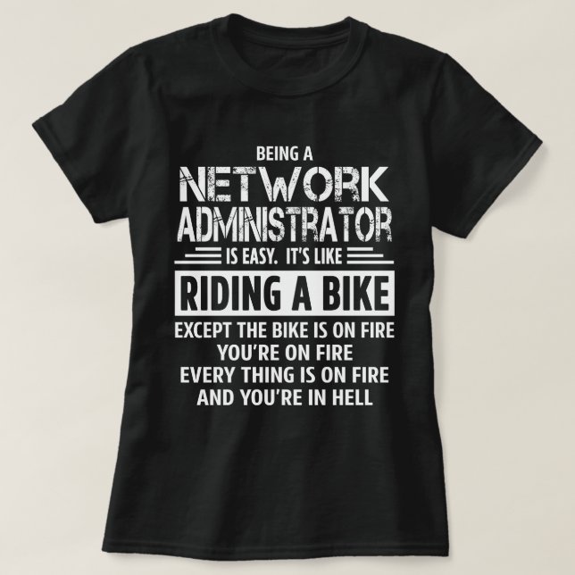 Network Administrator T-Shirt (Design Front)