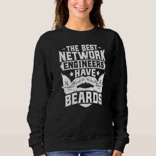 Network Engineer Bearded Network Engineering Engi Sweatshirt