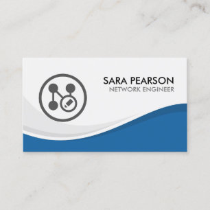 Network Engineer Technical Computer Business Card